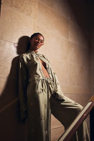 MICRO MEDALLION PAJAMA