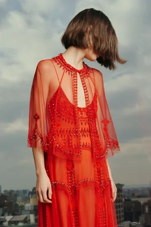 SCARLET GATEWAY DRESS