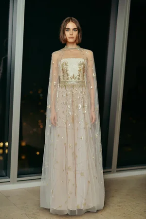 POWDER CONSTELLATION BUSTIER DRESS