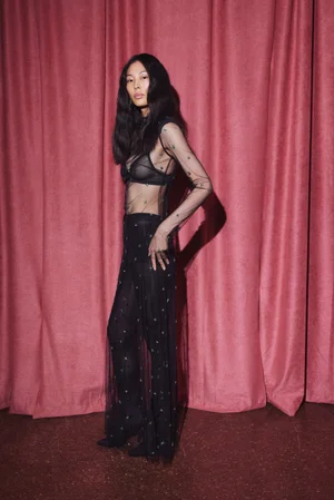 CRYSTAL FLORETS DRESS