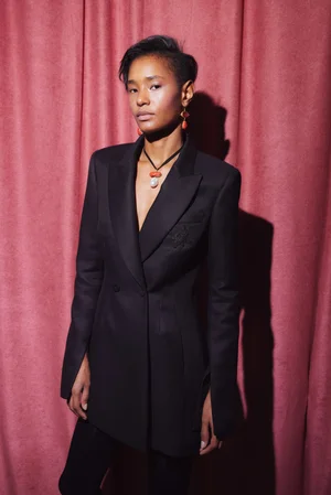 CREST JACKET DRESS