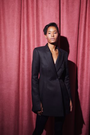 CREST JACKET DRESS