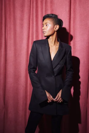 CREST JACKET DRESS