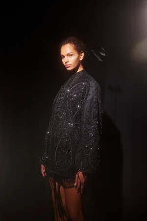 REVÉ NOIR JACKET AND SET