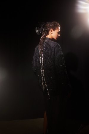 REVÉ NOIR JACKET AND SET