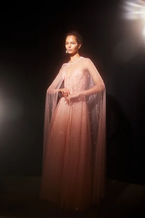 ELIZANTYNE MEDALLION DRESS AND CAPE