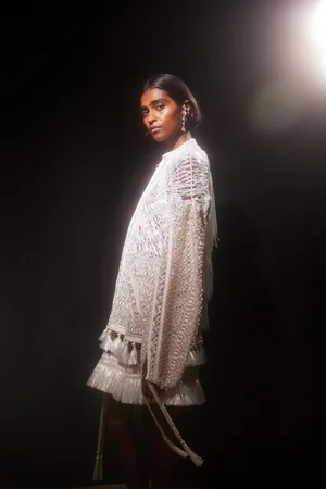 RAFFIA JACKET