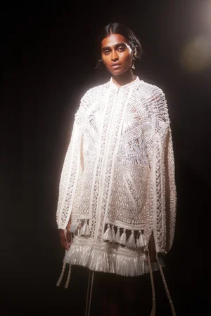 RAFFIA JACKET