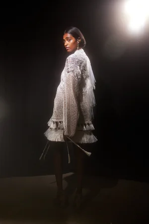 RAFFIA JACKET