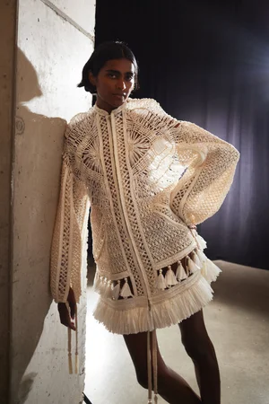 RAFFIA JACKET