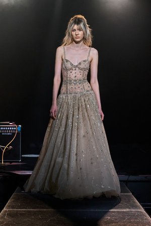 CHAMPAGNE CONSTELLATION DRESS