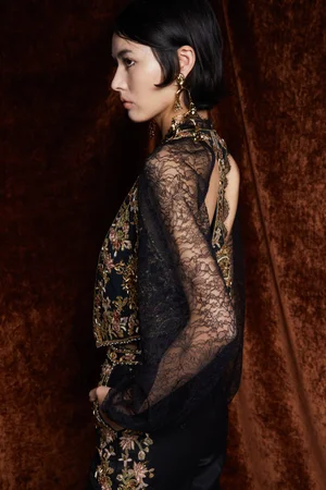 MEMENTO FIORI VEST AND TROUSER