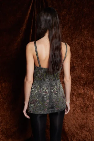 CHRYSALIS MINI DRESS AND VELVET COAT