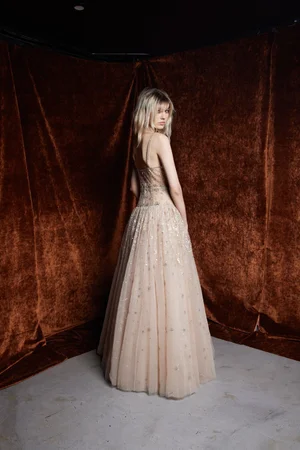 CHAMPAGNE CONSTELLATION DRESS