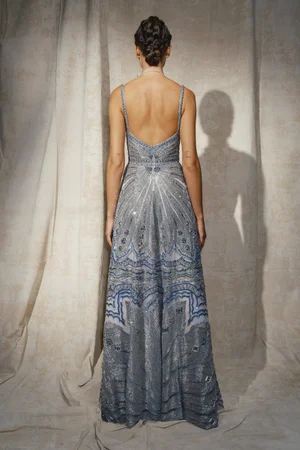 SUN RAZE BLUE DRESS