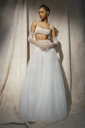 ASYMMETRIC PEARL SET