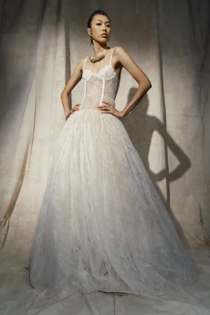 PEARL FIL COUPÉ LACE PETTICOAT DRESS