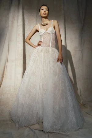 PEARL FIL COUPÉ LACE PETTICOAT DRESS