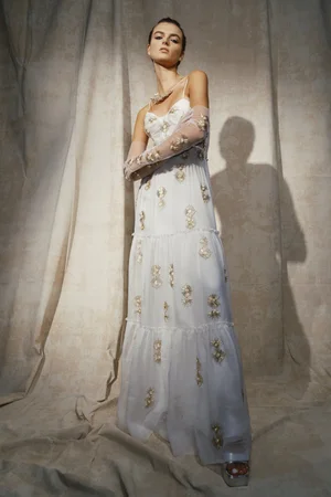 MOONSET MEDALLIONS DRESS AND GLOVES