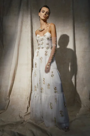 MOONSET MEDALLIONS DRESS AND GLOVES