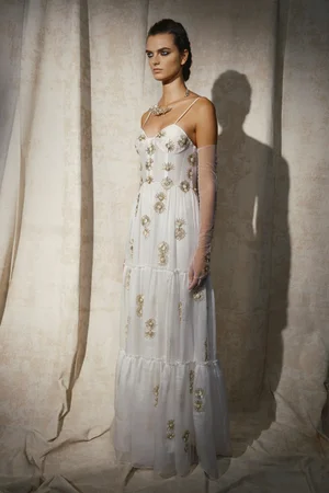 MOONSET MEDALLIONS DRESS AND GLOVES