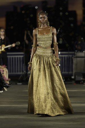 SOLAR MEDALLION GOLDEN JACQUARD SET