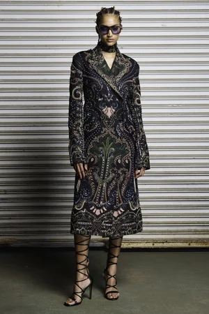 RADEN MULTI-EMBROIDERY COAT