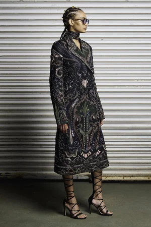 RADEN MULTI-EMBROIDERY COAT