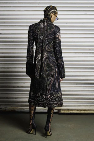RADEN MULTI-EMBROIDERY COAT