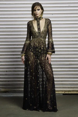 LACE HERA CONSTELLATION DRESS