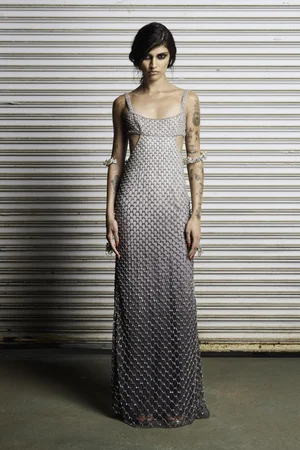 DEGRADÉ SMOKE RETÉ DRESS