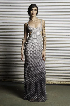 DEGRADÉ SMOKE RETÉ DRESS