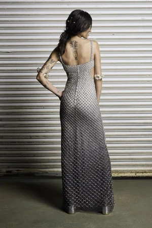 DEGRADÉ SMOKE RETÉ DRESS