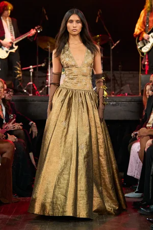 STELLATA RETE ORO DRESS