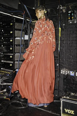 VIS FLORALIS CAFTAN AND PANT