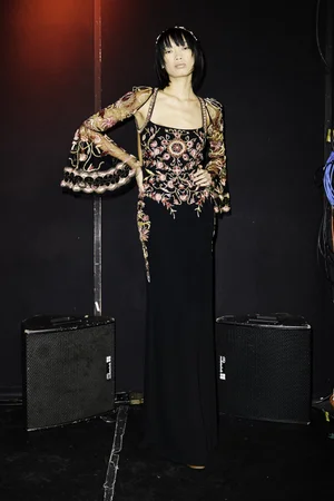 VIS FLORALIS LILY DRESS AND SLEEVES