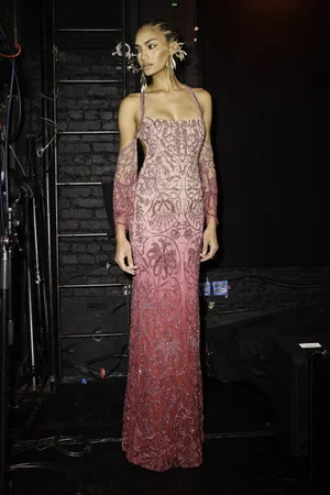 LILY DENTELLE DEGRADÉ DRESS