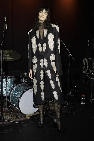 GEO DECO DEUX COAT