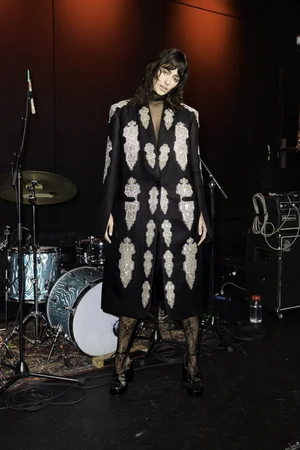GEO DECO DEUX COAT