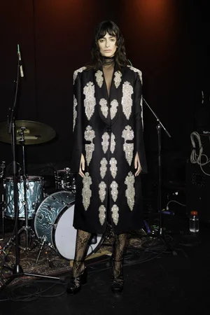 GEO DECO DEUX COAT