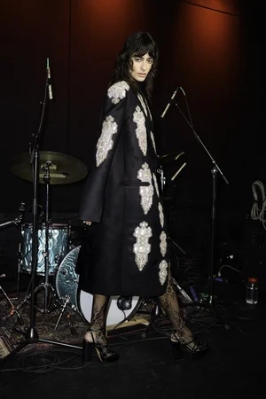 GEO DECO DEUX COAT
