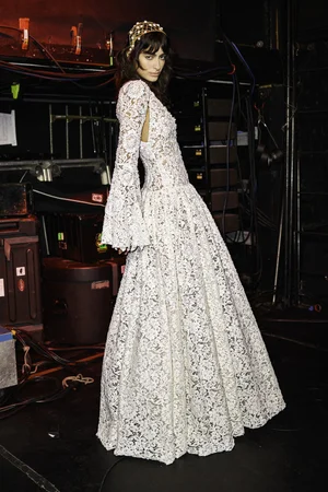 DENTELLE TROIS DRESS AND SLEEVE