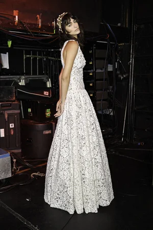 DENTELLE TROIS DRESS AND SLEEVE