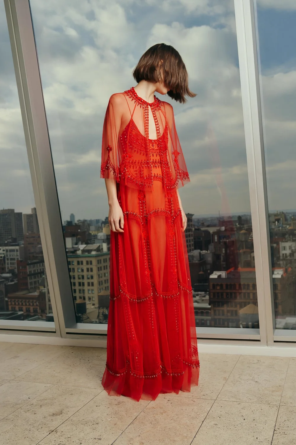 SCARLET GATEWAY DRESS