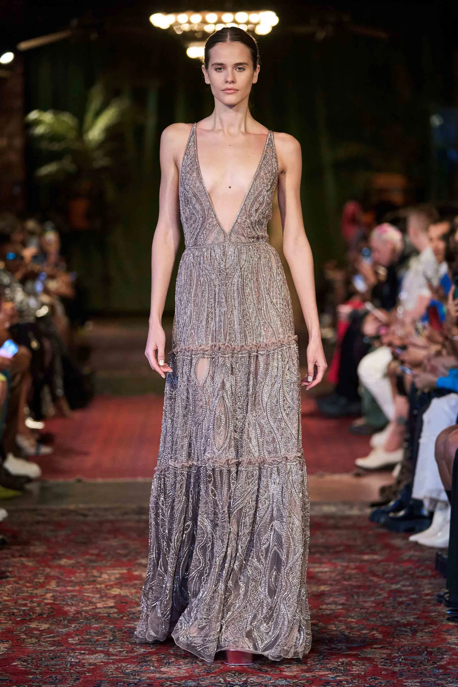 SERPENTINE LACE DRESS
