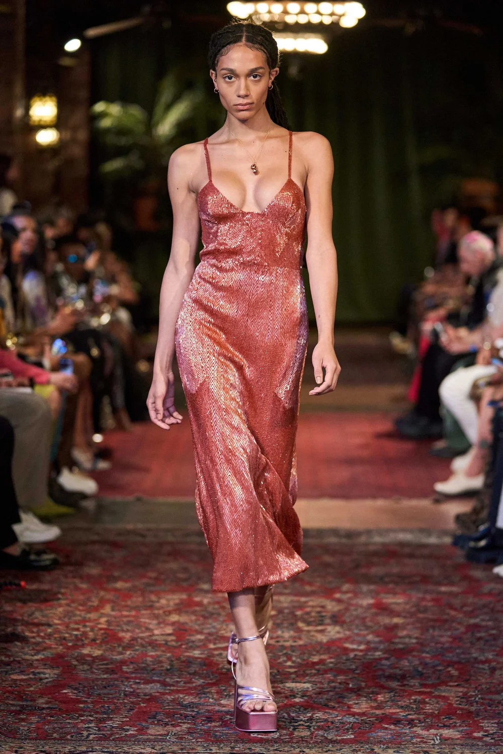 CARNELIAN SERPENT CRYSTALS DRESS