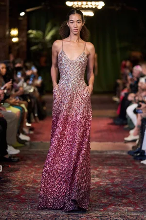DEGRADÉ MEDALLION DRESS