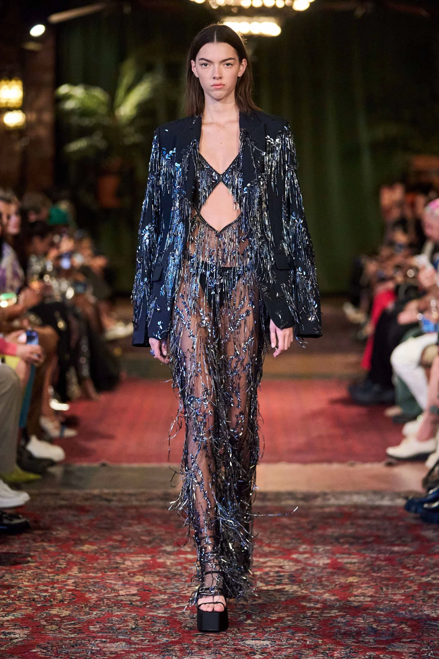 ANODISÉ FRINGE JACKET AND DRESS