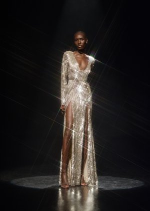 CRISTAUX ONDULANTS DRESS