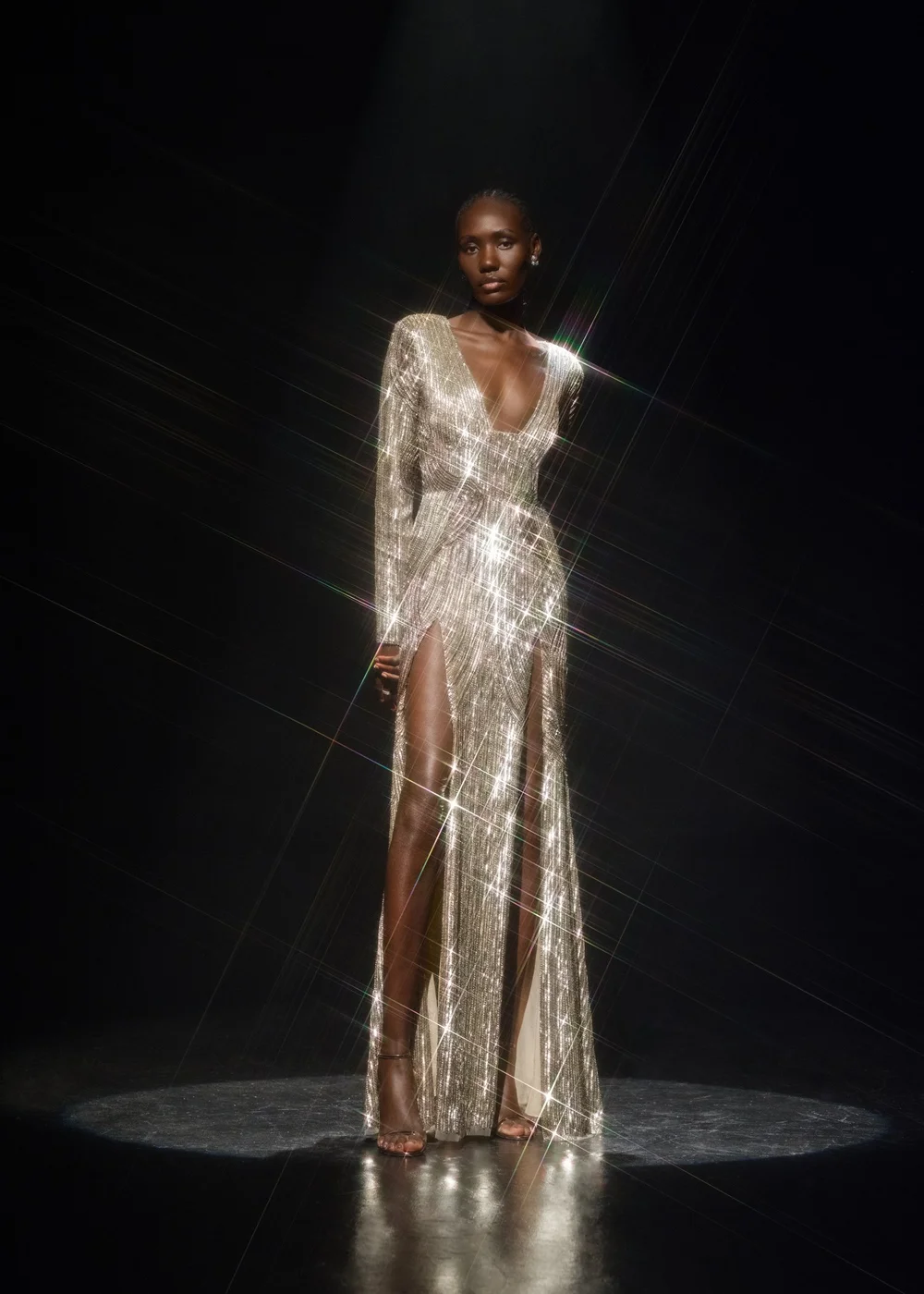 CRISTAUX ONDULANTS DRESS